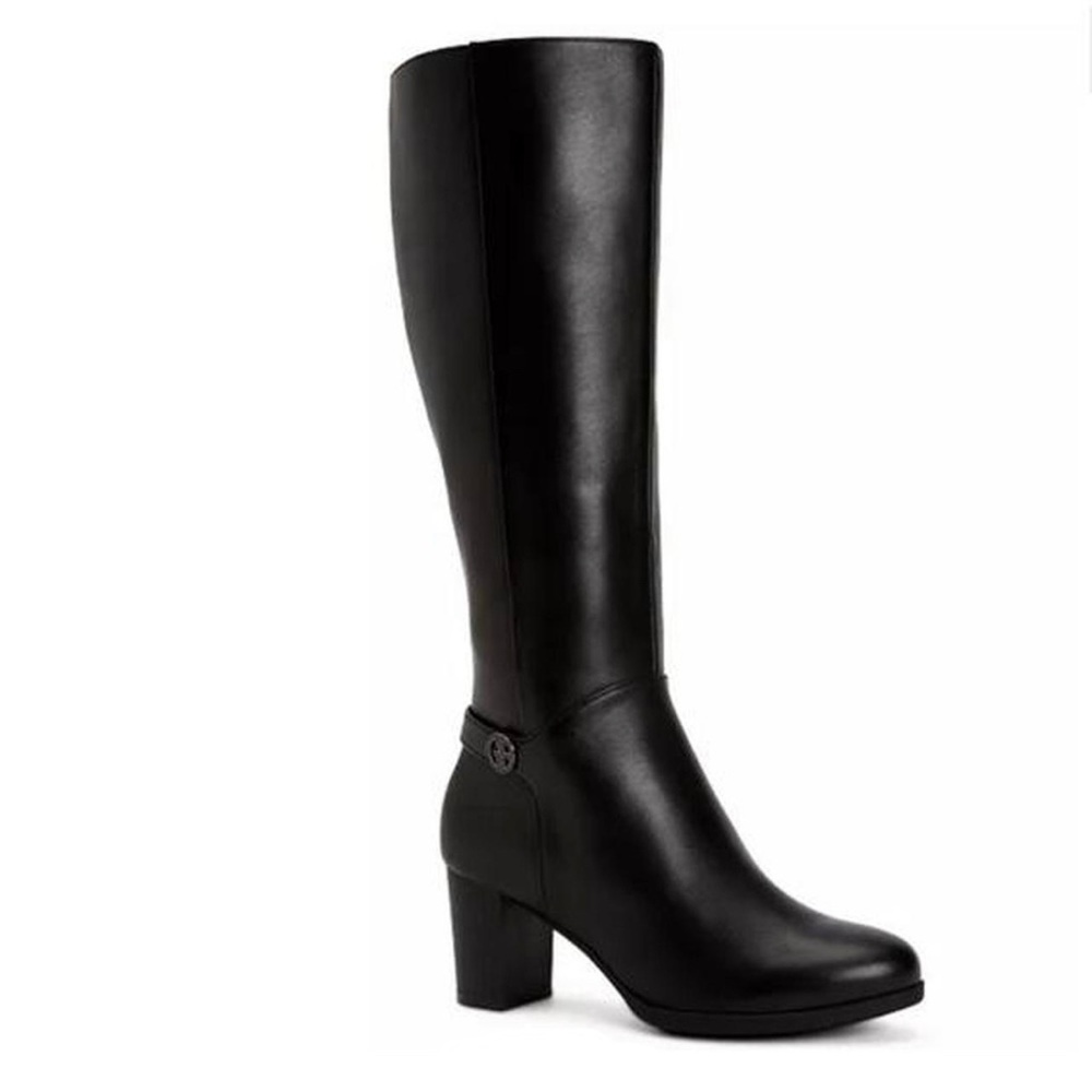 🐝👢 giani bernini adonnys wide-calf boots 🖤